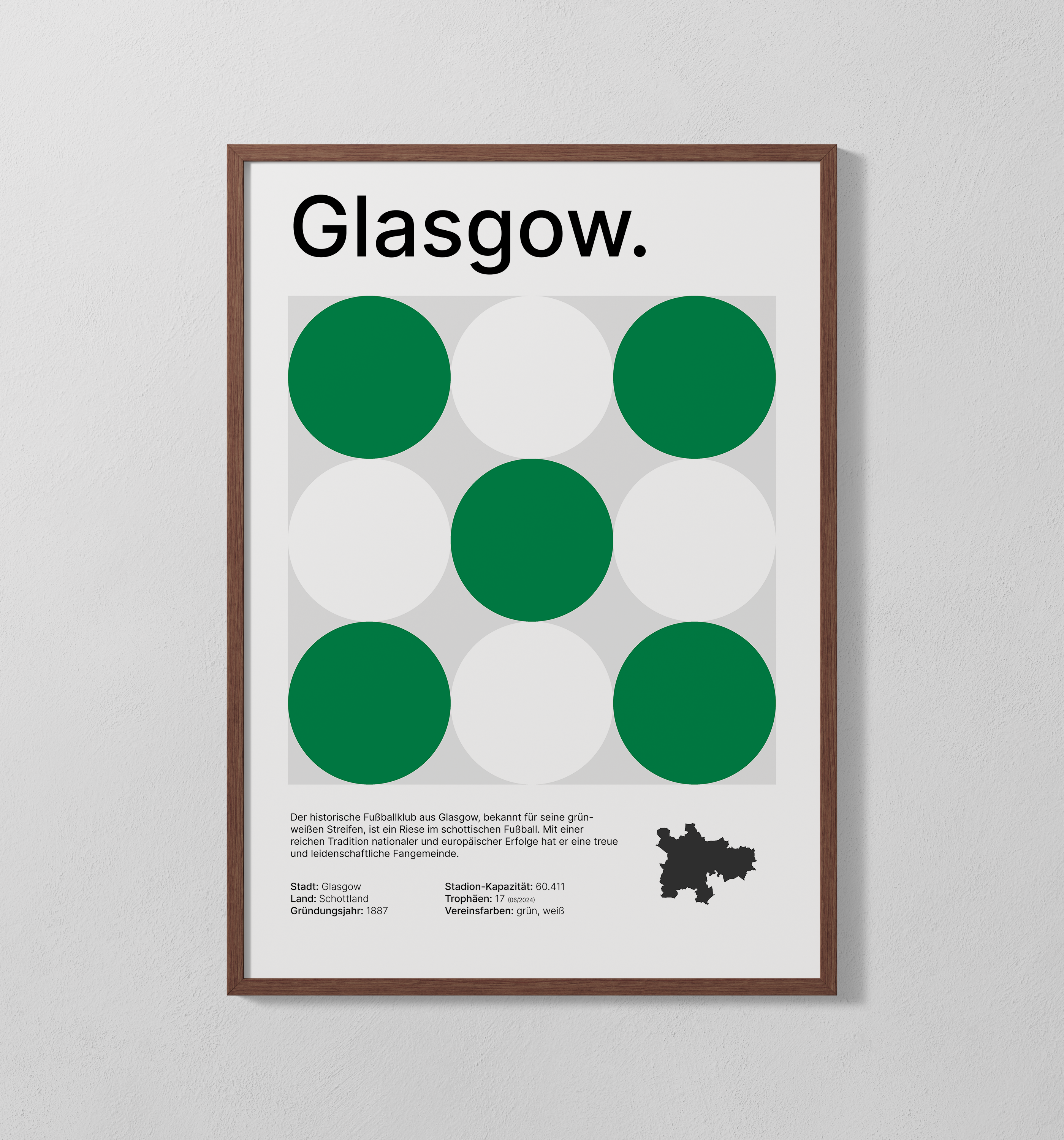 Glasgow grün | Poster